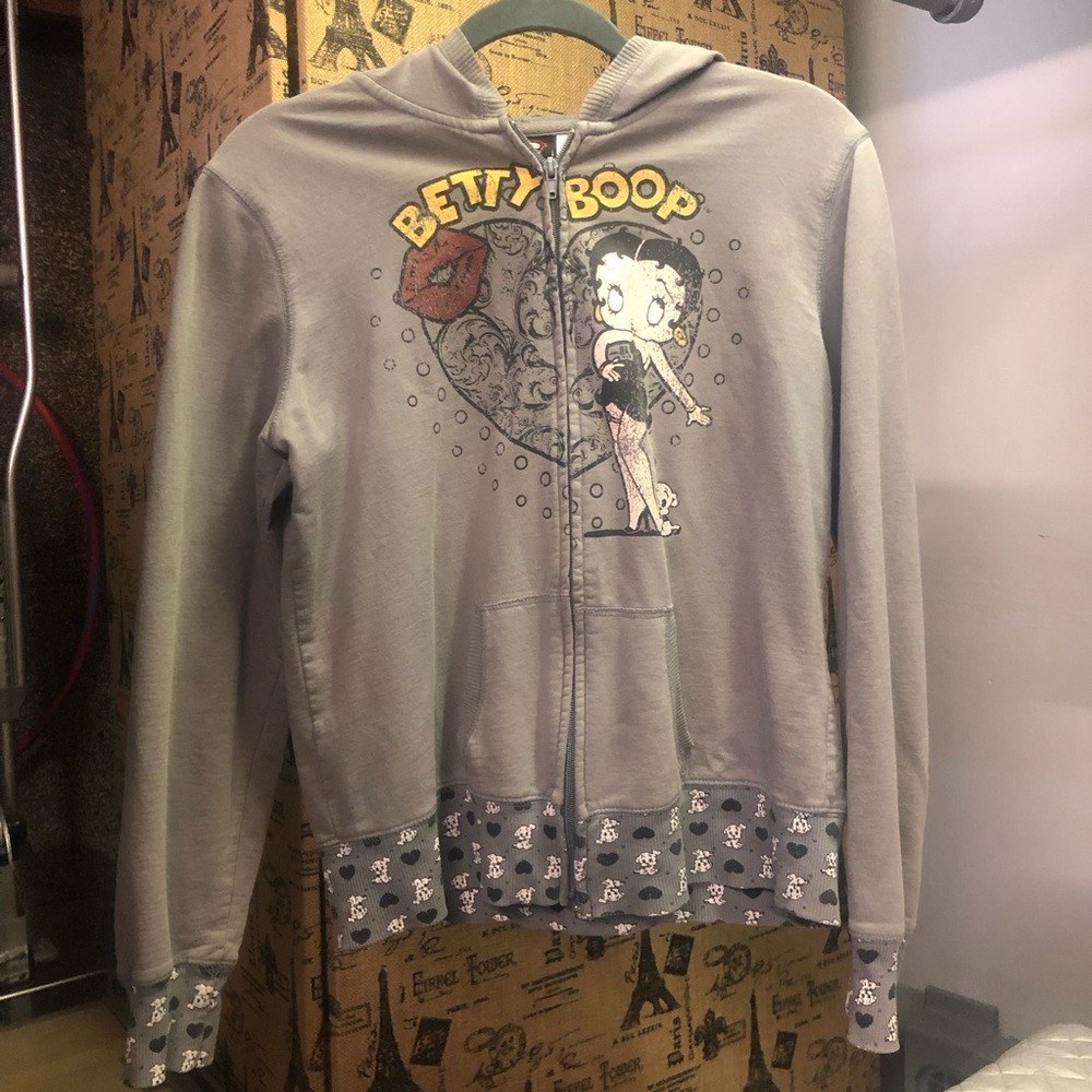 betty boop zip up